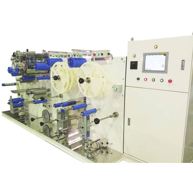 COF with slitting machine