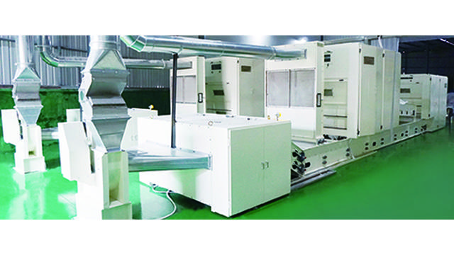 In-line open-fiber system