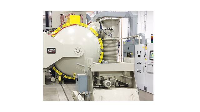 Controlled atmosphere vacuum furnace