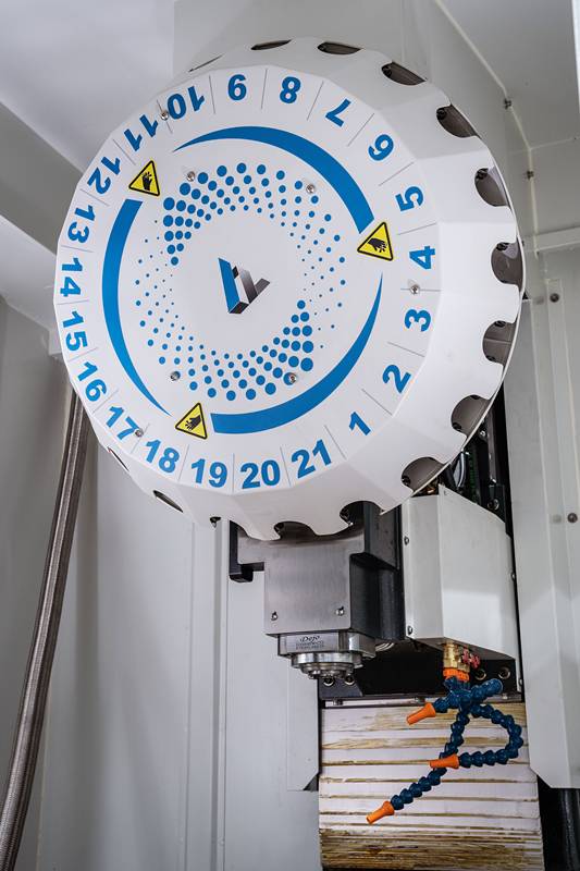 Vertical drilling center