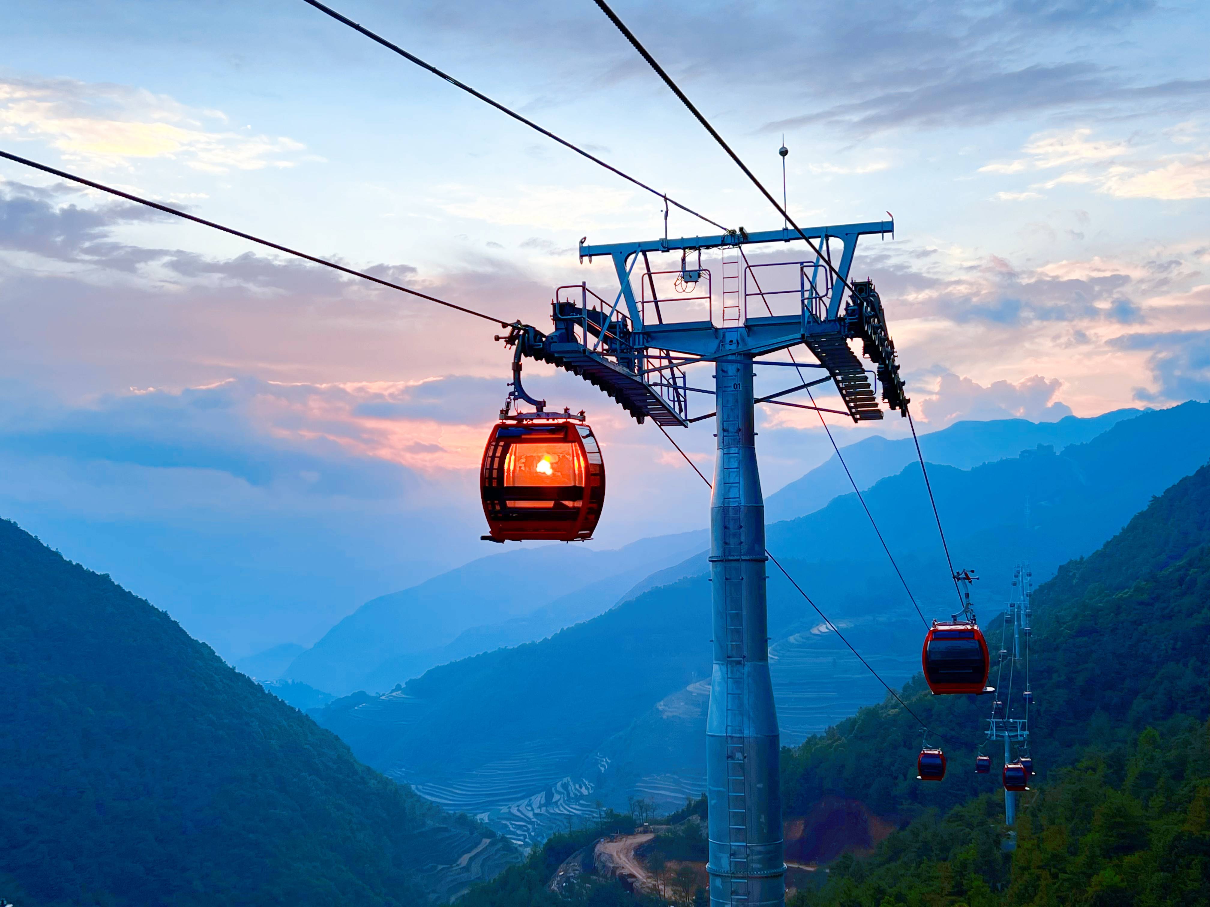Jiaozi Mountain Ropeway