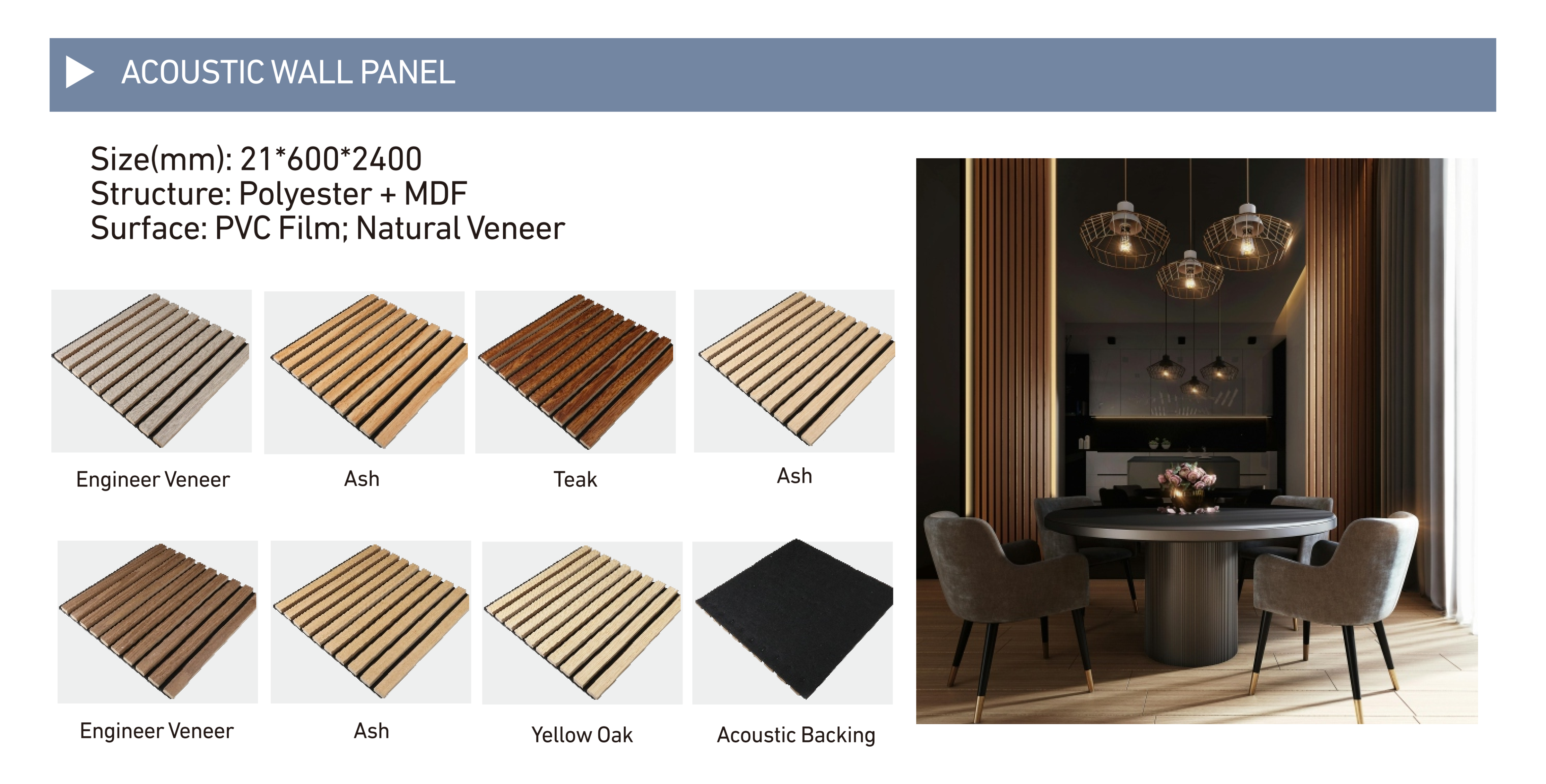 Acoustic Wall Panel