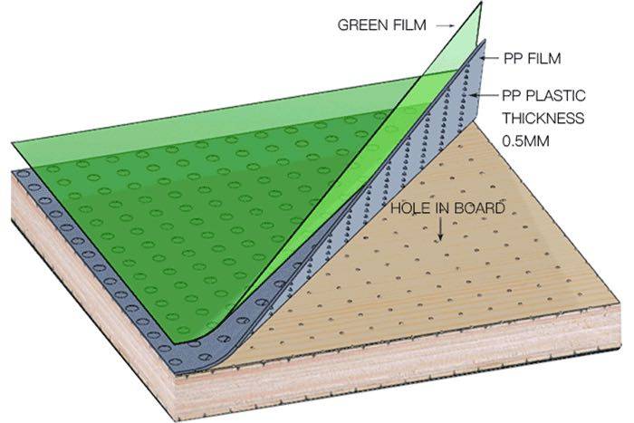PP Plastic Plywood
